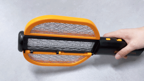 智能電蚊拍 折疊設(shè)計、滅蚊燈模式與消毒功能的全能防護